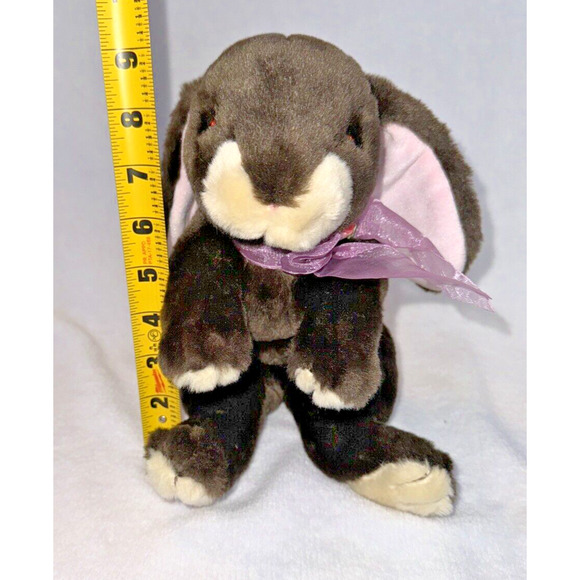Commonwealth 2003 Brown Cream Bunny Rabbit Plush Stuffed Animal Lop Eared Easter - Picture 2 of 12
